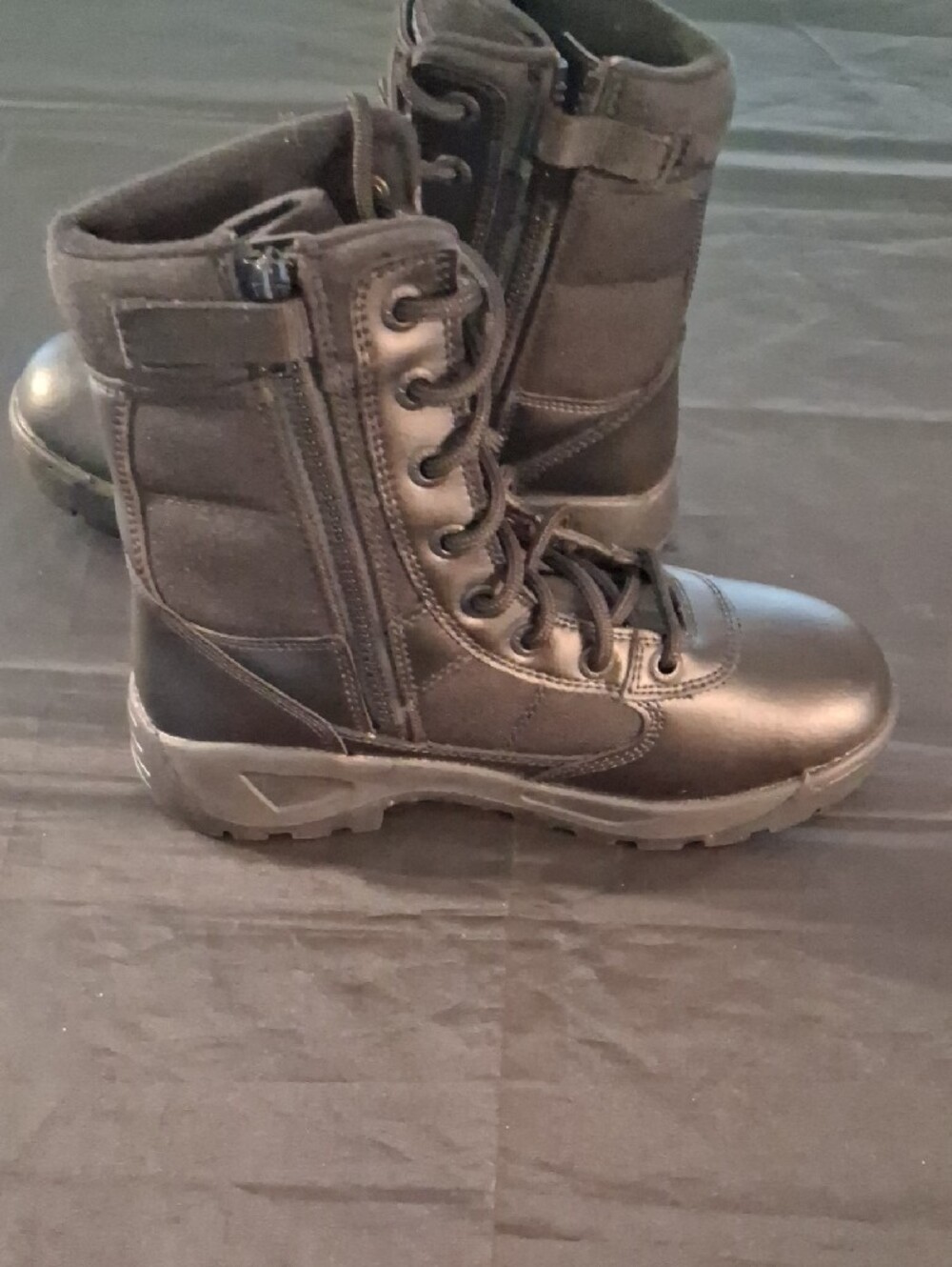 RG Response Gear Women's Side Zip II Black Tactical Combat Boots Size 8 - Picture 4 of 10